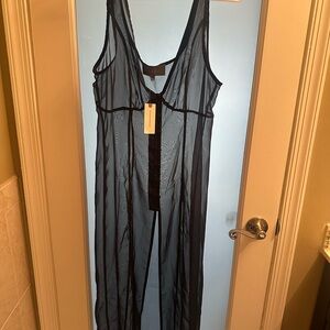SUNDAY IN BROOKLYN SHEER MAXI TUNIC